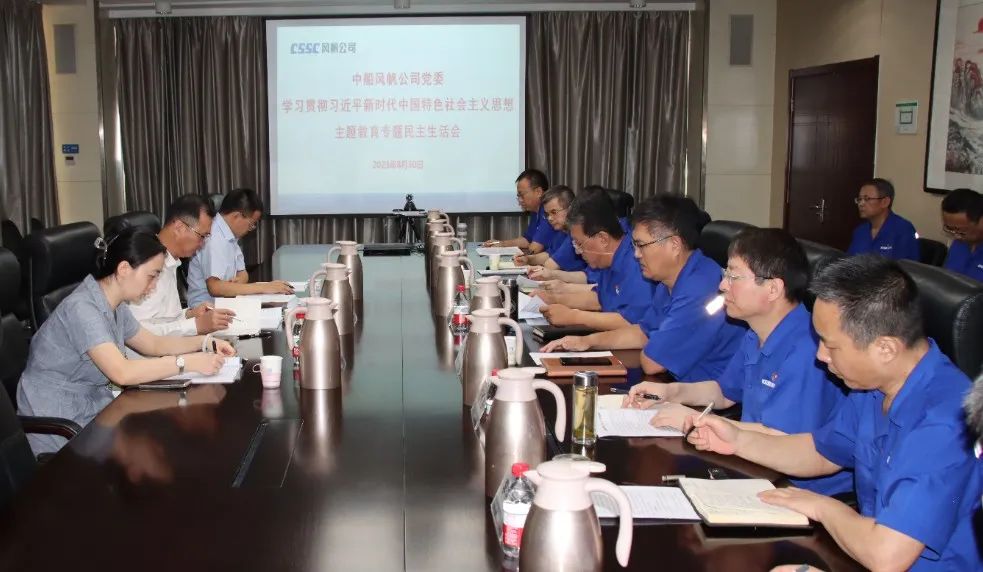 中船Ag环亚集团党委召开主题教育专题民主生活会