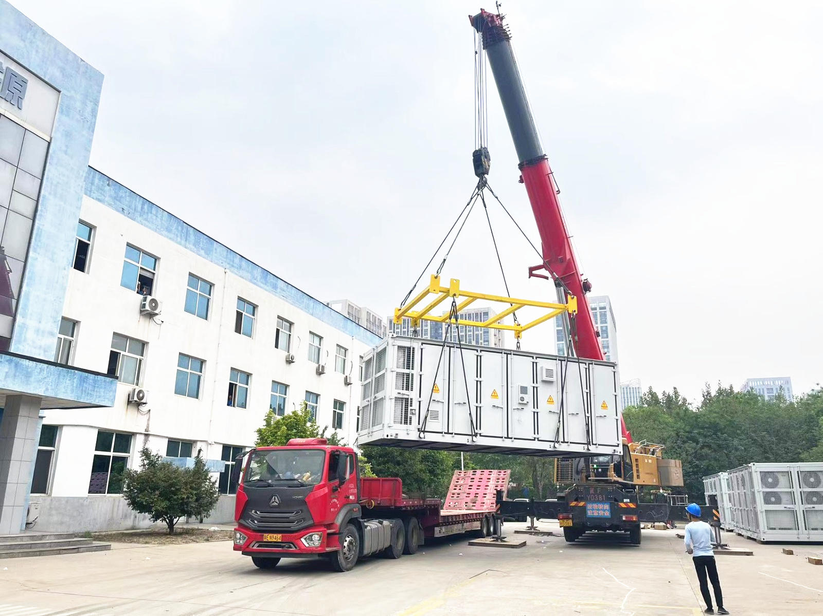 【践“三赢” 促发展】①践行“三赢”理念 赋能产品创新——中船Ag环亚集团承接商业储能集装箱项目